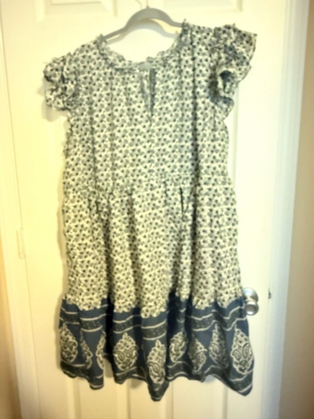 Torrid Belle Isle Paisley Border Print Dress Size 2 18/20